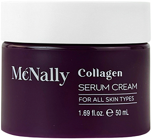 Mcnally~Увлажняющий крем с гидролизованным коллагеном~Collagen Serum Cream