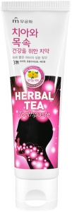 Mukunghwa~Освежающая зубная паста с экстрактом травяного чая и хризантемы~Herbal Tea Toothpaste