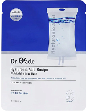 Dr.Oracle~Увлажняющая тканевая маска с гиалуроновой кислотой~Hyaluronic Acid Moisturizing Mask